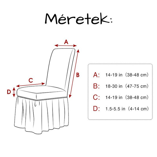 SzékSzoknya (seersucker, törtfehér)